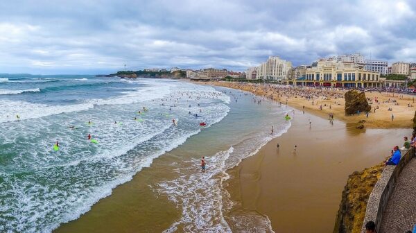 Surf à Biarritz